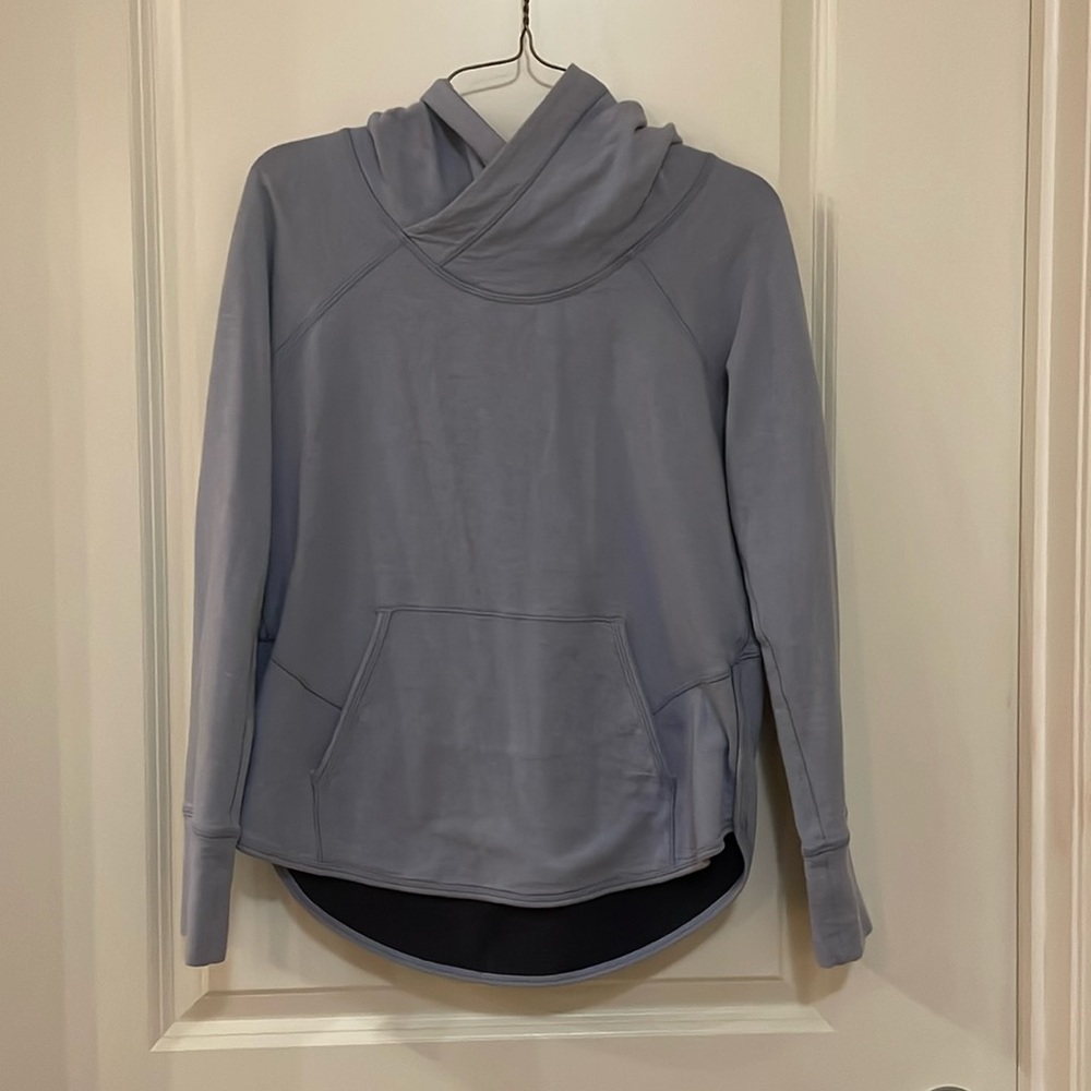 Lululemon light purple/blue ish tinted hoodie size 6